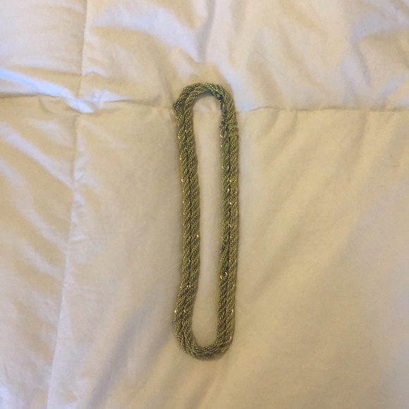 Forever 21 Jewelry - Forever 21 Gold and Lime Green Chain Necklace